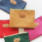 Synthetic Leather Pouch - (l)