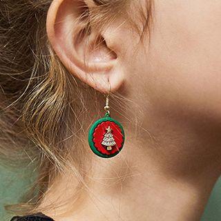 925 Silver Plating Xmax Dangle Earring