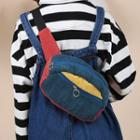 Corduroy Zip Sling Bag