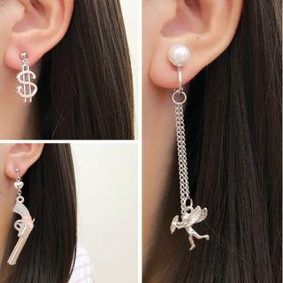 Faux Pearl / Metal Drop Earring (various Designs)