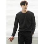 Round-neck Thick Long-sleeve T-shirt