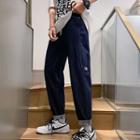Drawstring Tapered Jeans / Short-sleeve T-shirt / Set
