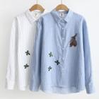 Rabbit Embroidered Shirt