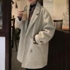 Medium Long Long-sleeve Furry Jacket