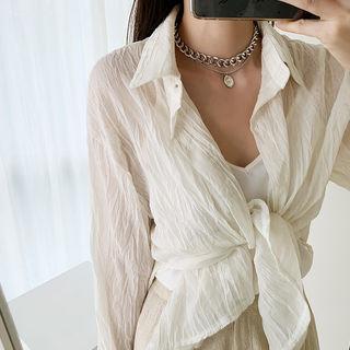 Medallion Tiered Bold Chain Choker