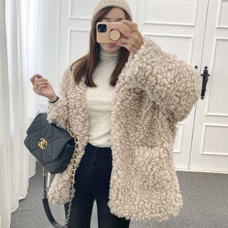 Open-front Boxy Dumble Jacket