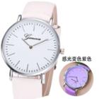 Uv Light Sensitive Color Changing Strap Watch