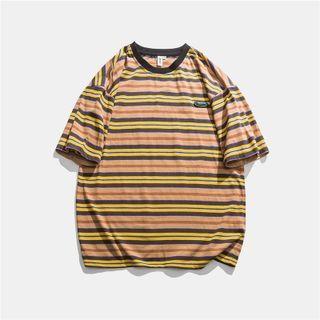 Retro Stripe Short-sleeve Tee