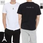 Paris Print Short-sleeve T-shirt
