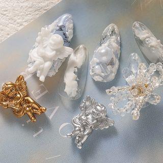Set Of 3: 3d Cupid Nail Art Decoration