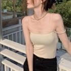 Plain Camisole Top Almond - One Size