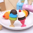 Set Of 5: Ice Cream Erasers