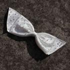 Wedding Faux Pearl Bow Hair Clip As Shown In Figure - One Size