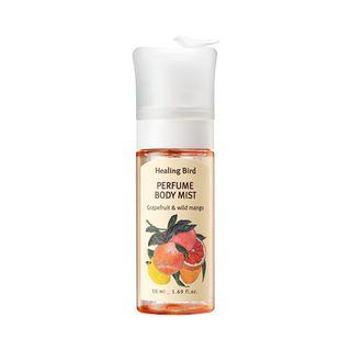 Healing Bird - Perfume Body Mist 50ml (5 Types) Grapefruit & Wild Mango