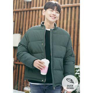 Duck-down Padded Flight Jacket