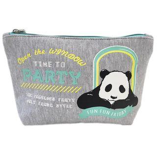 Panda Sweat Pouch (grey)