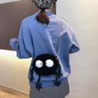 Cartoon Furry Crossbody Bag Big Eye - One Size