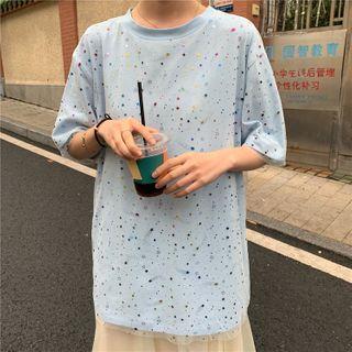 Star Glitter Short-sleeve T-shirt