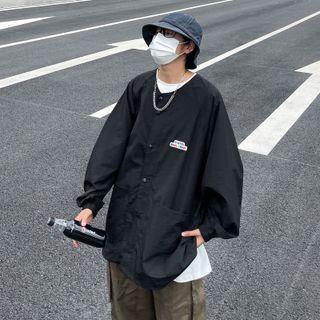 Logo Embroidered Jacket