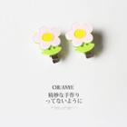 Flower Hair Clip 01 - Pink - One Size
