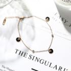 Rhinestone Anklet As Shown In Figure - One Size