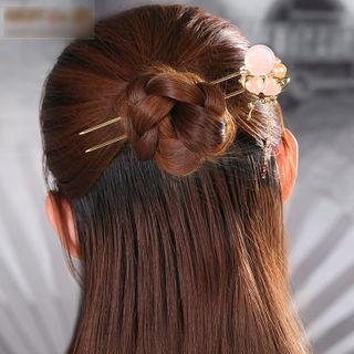 Retro Bead Hair Stick As Shown In Figure - One Size