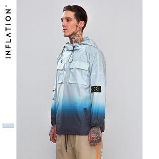 Gradient Hooded Windbreaker