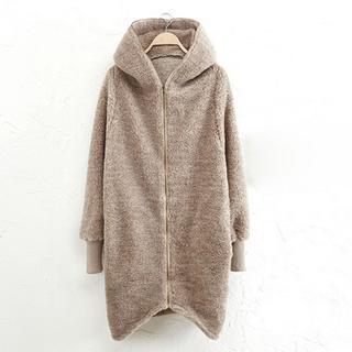 Hooded Fleece Coat