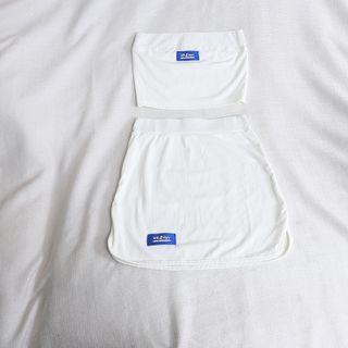 Set: Bandeau + A-line Skirt