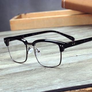 Metllic Square Glasses