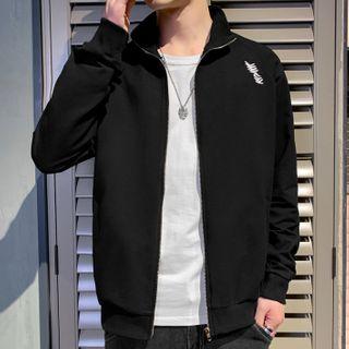 Embroidered Zip-up Jacket / Set