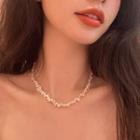 Freshwater Pearl Choker 1 Pc - Freshwater Pearl Choker - Gold - One Size