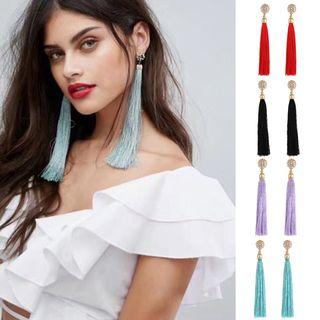 Long Tasseled Earrings