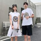 Couple Matching Traditional Chinese Dress / Top / Shorts / Set
