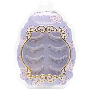 Set Of 4 Pairs: False Eyelash #hf-6