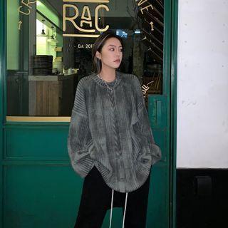 Tie Dye Sweater Ash Green - One Size