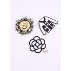 Various Brooch Set (3 Pcs)