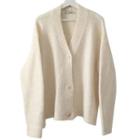 Puff-sleeve Cardigan / Mini Skirt