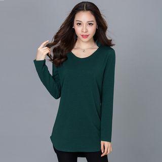 Round-hem Top