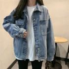 Retro Long-sleeve Denim Jacket