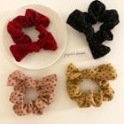 Bow Corduroy Scrunchie