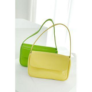Patent Flap Hand Bag
