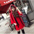 3/4-sleeve Sweatshirt Dress
