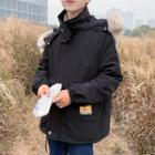 Shearling-collar Jacket
