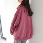 Mock-neck Loose-fit Pullover