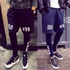 Numbered Tiered Leggings