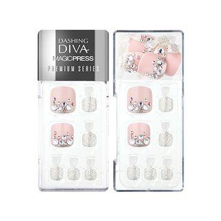 Missha - Dashing Diva Magic Press Pedicure Premium Series (#1 Bridal Shoes) 1 Set