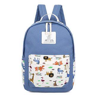 Animal Print Backpack