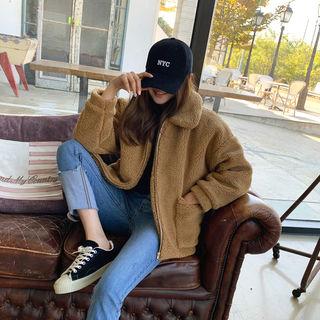 Collared Zipped Dumble Jacket
