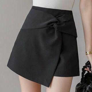 Asymmetrical Knotted Shorts